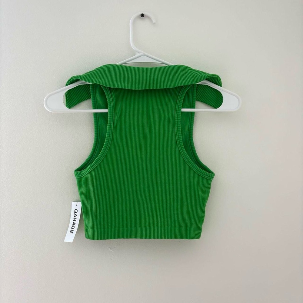 Green Garage Stephani Seamless Polo Tank - Picture 4 of 4